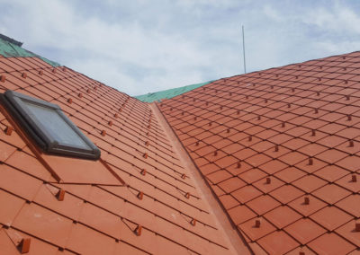 Plechové střechy - ukázka realizací Čemistav
